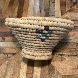 Hand crafted basket